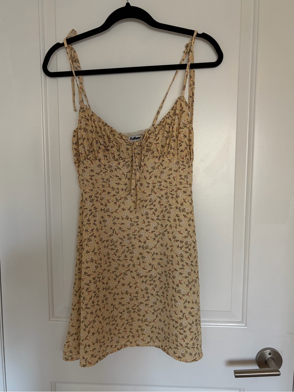 Princess Polly Yellow Floral Mini Dress